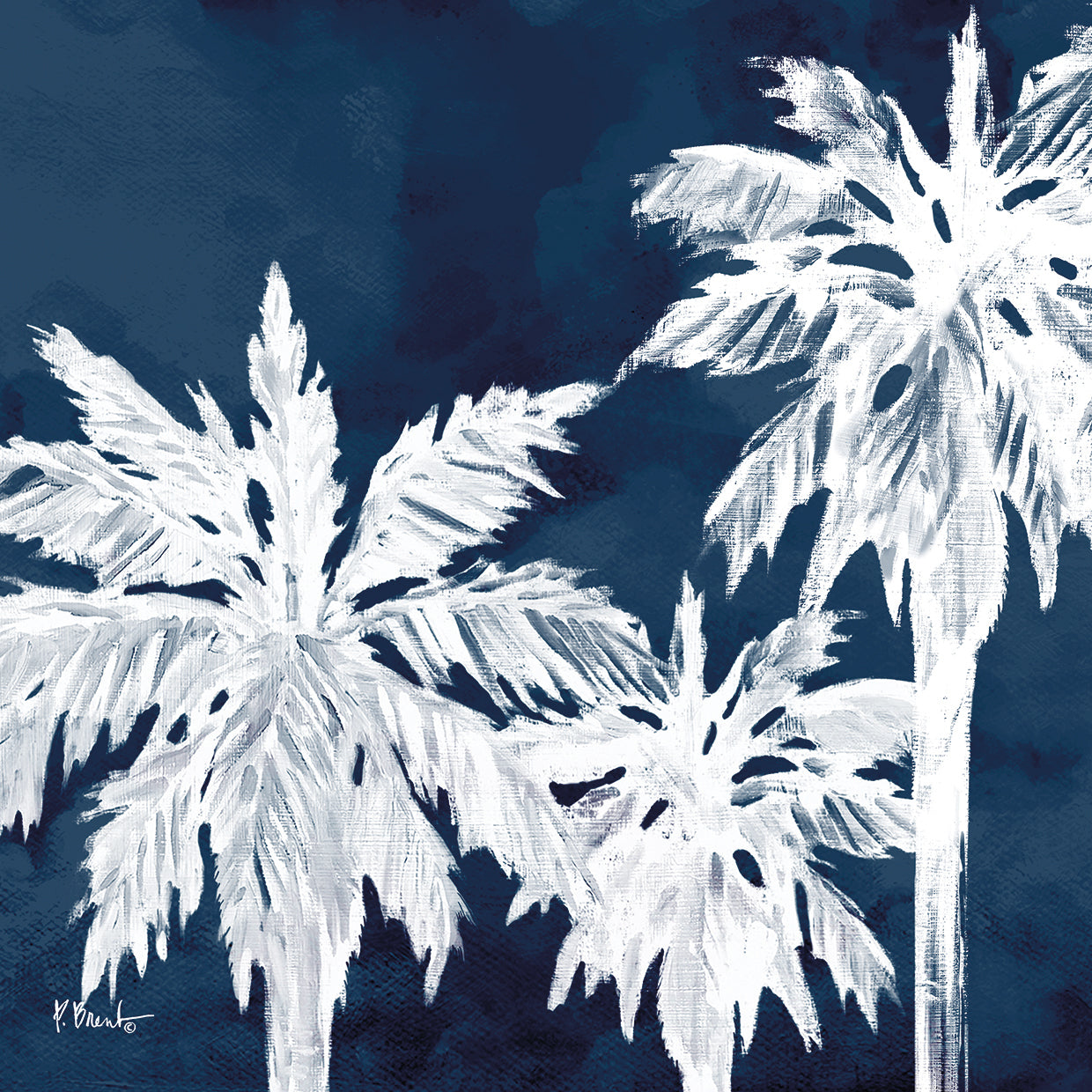 Cyano Palms I