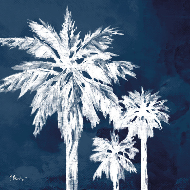 Lienzos Cyano Palms III