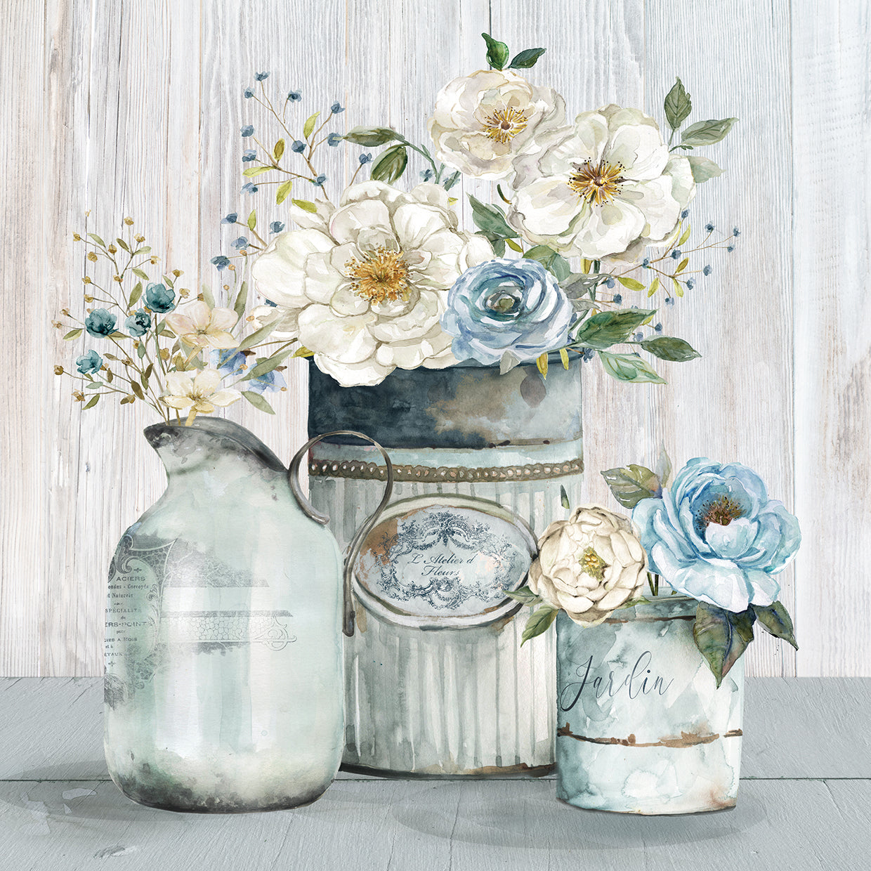 French Garden Flowers II