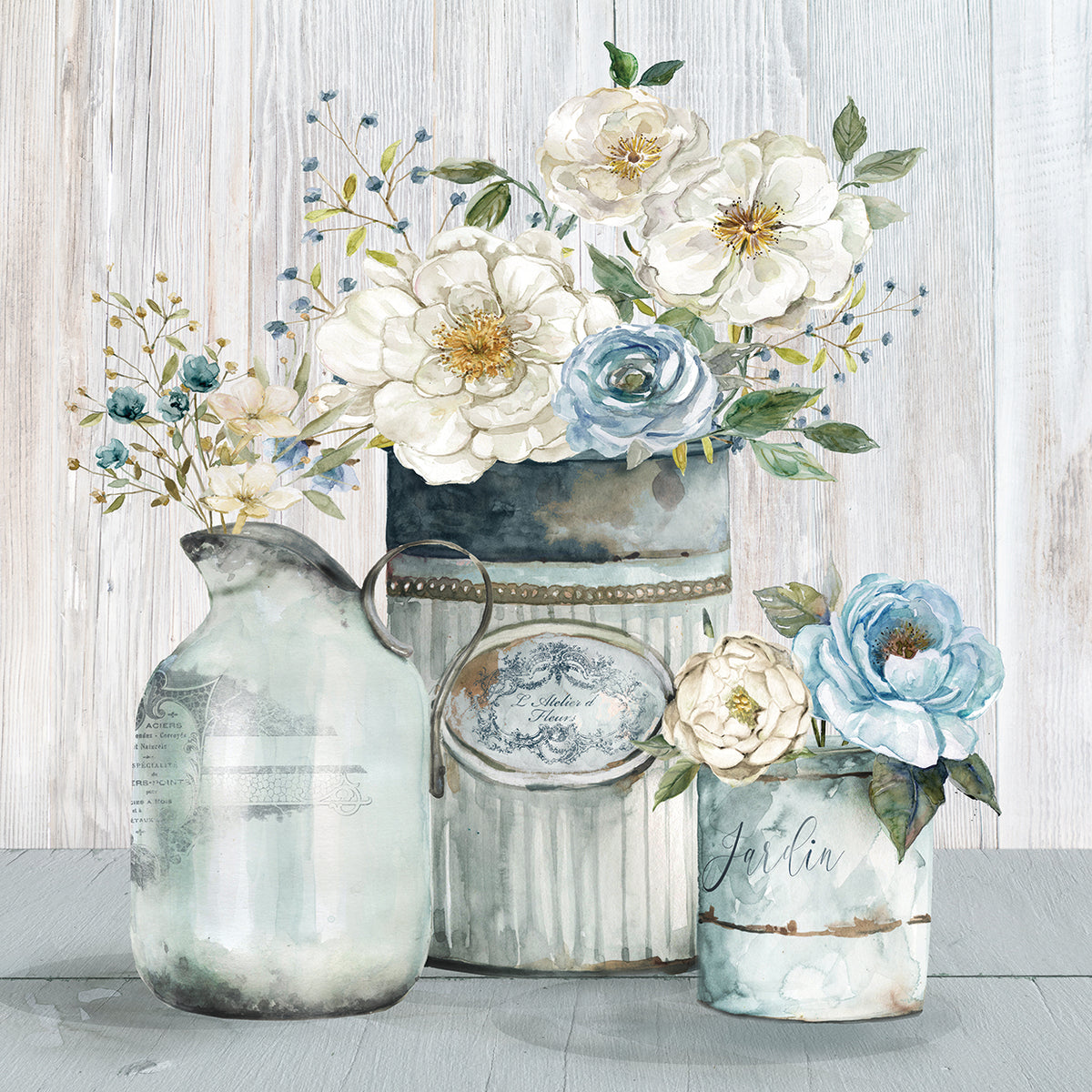 French Garden Flowers II