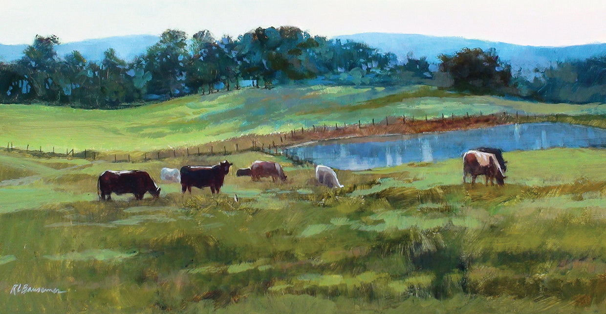 Grazing on Pinnacle Mountain