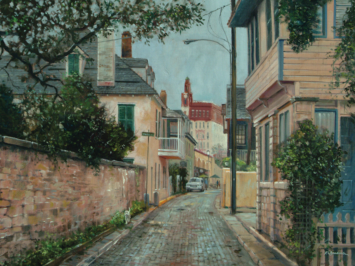 Aviles Street with Dog