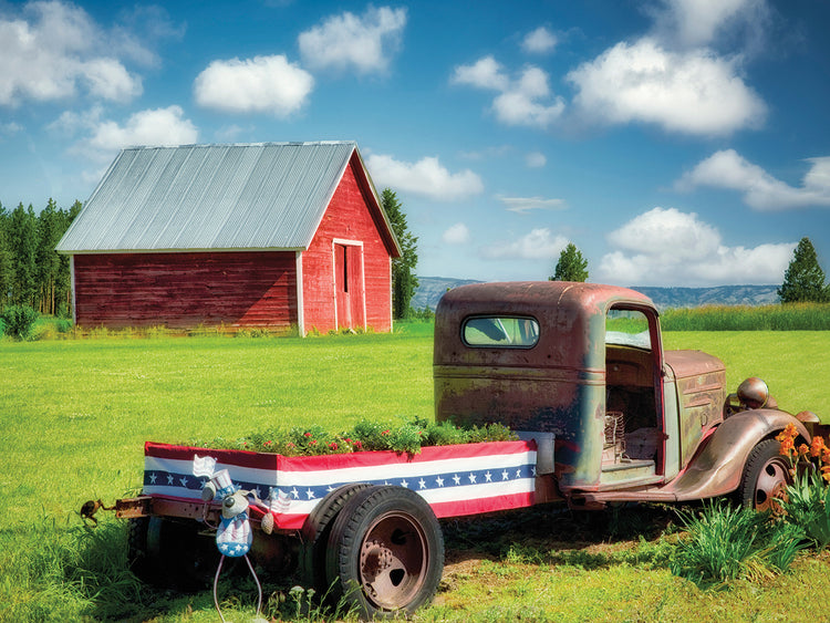 Barn and Truck