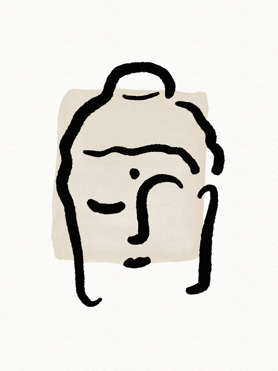 Sand and Black Buddha