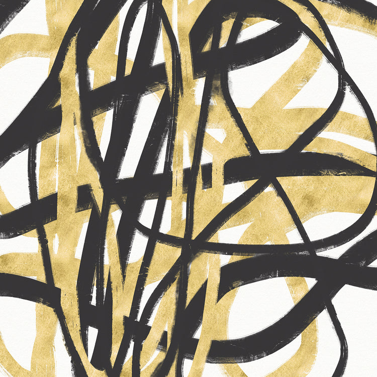 Black and Gold Lines