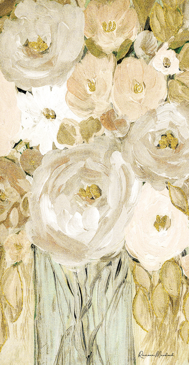 Golden Glitter Vase No. 1