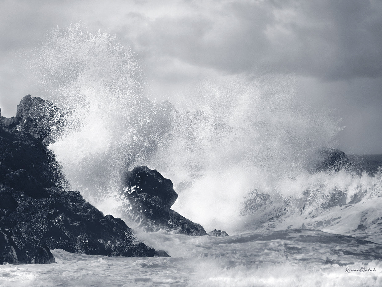 Indigo Crashing Wave