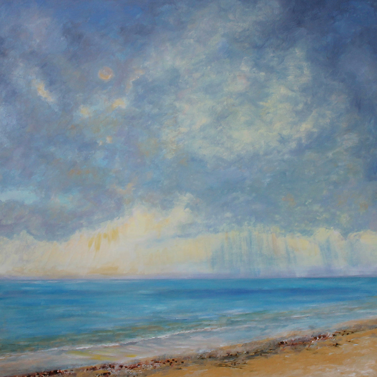 Sunshine and Distant Shower