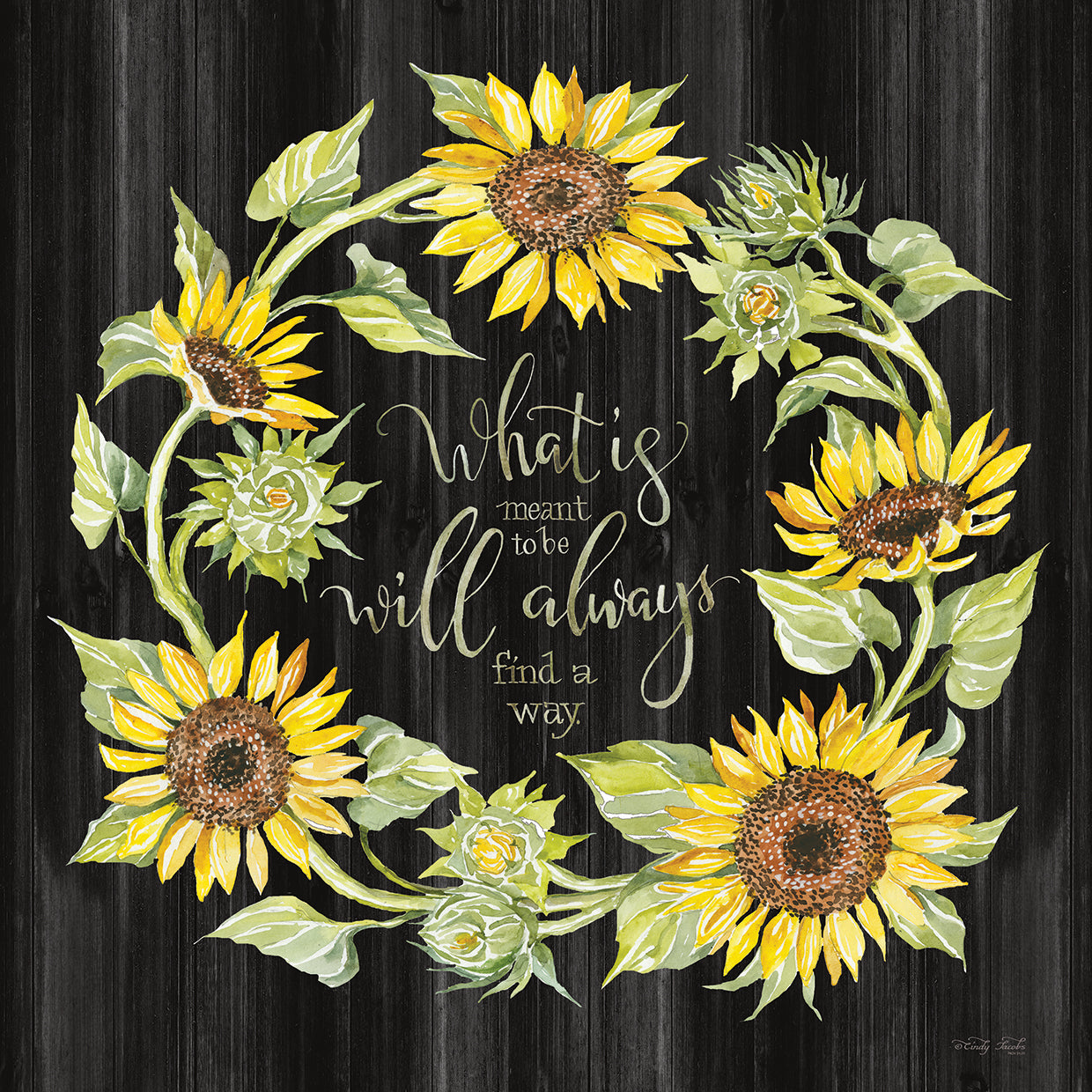 What's Meant to Be Wreath