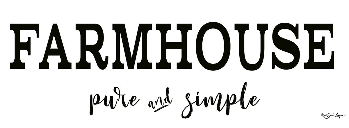 Farmhouse - Pure and Simple