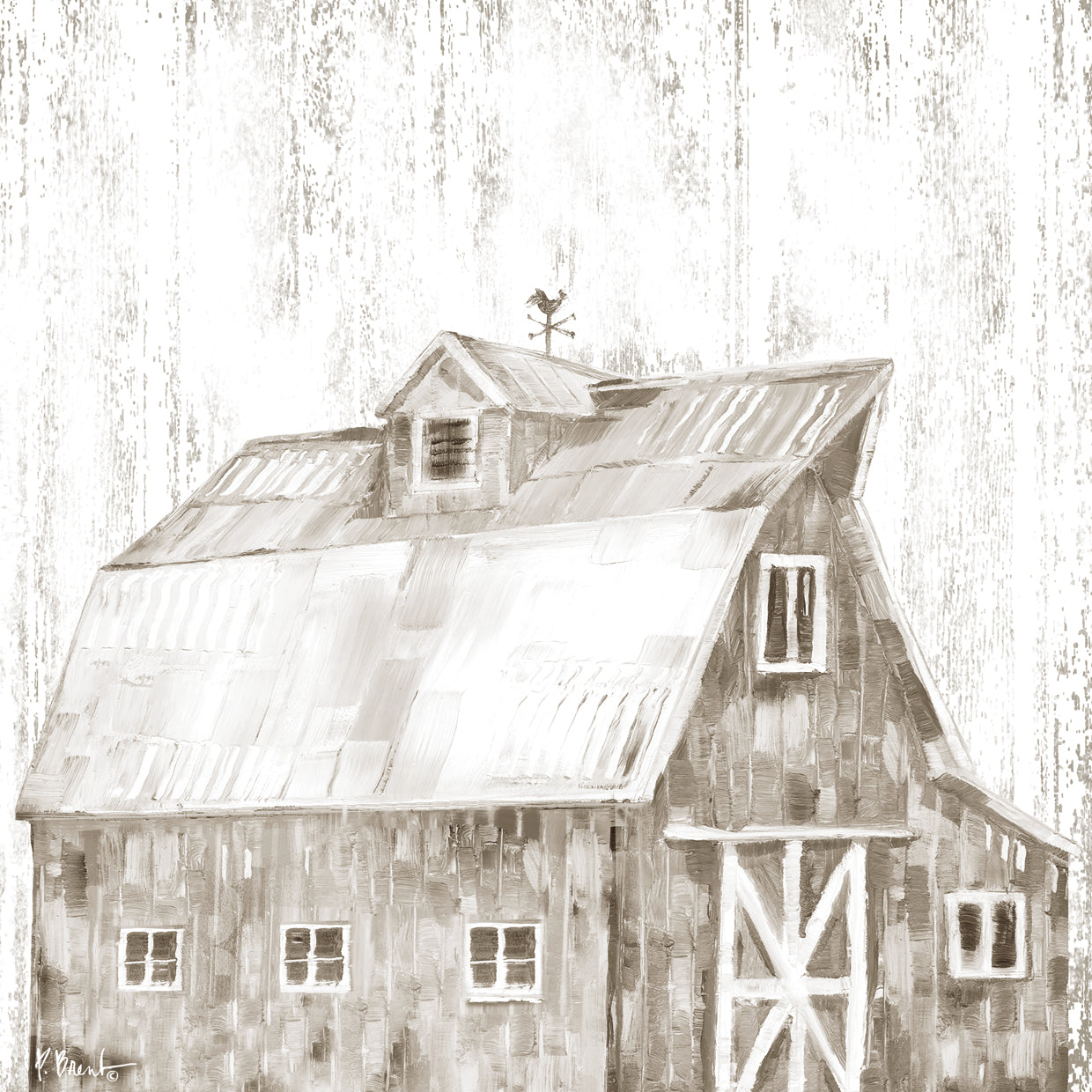 White Wood Barn I