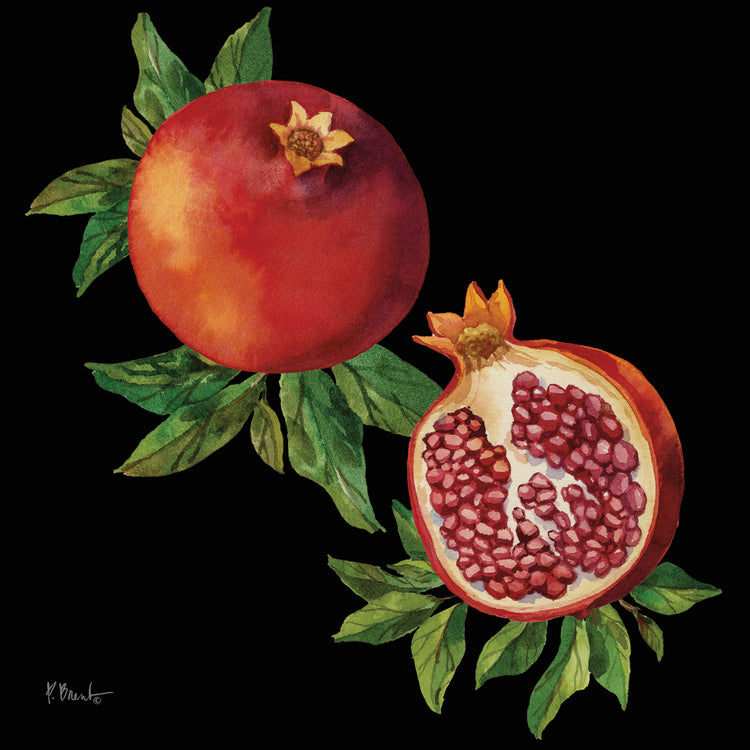 Pomegranate Bunch I – Black