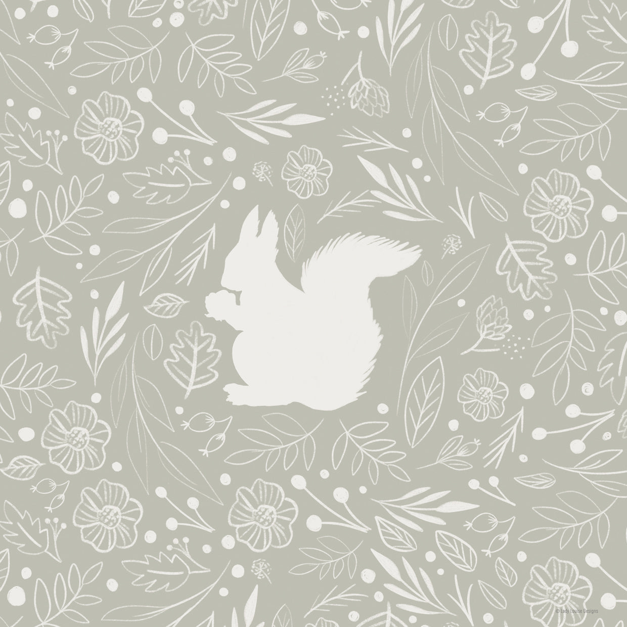 Floral Squirrel