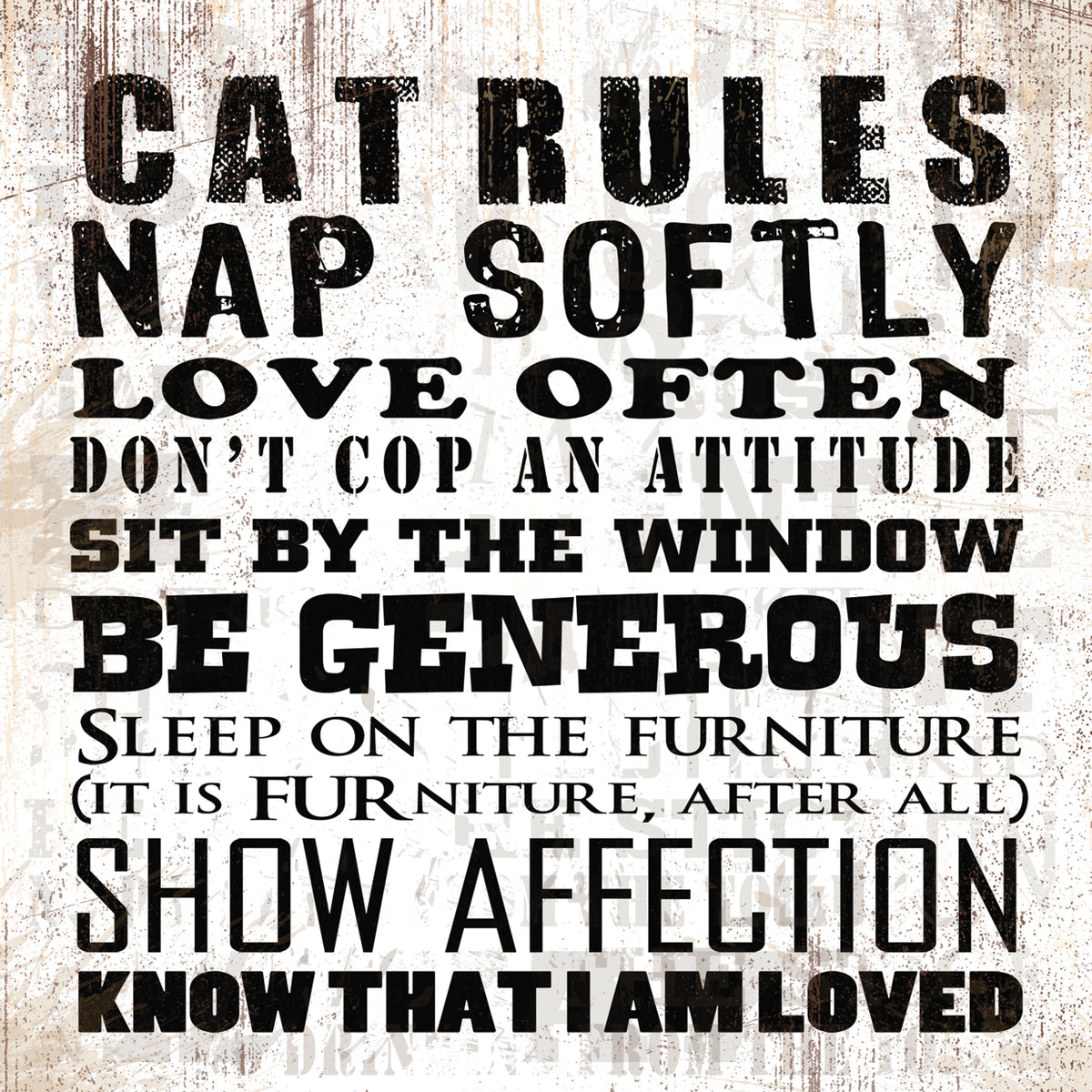 Cat Rules