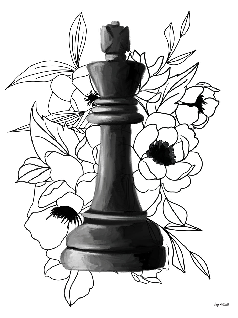Black King Floral