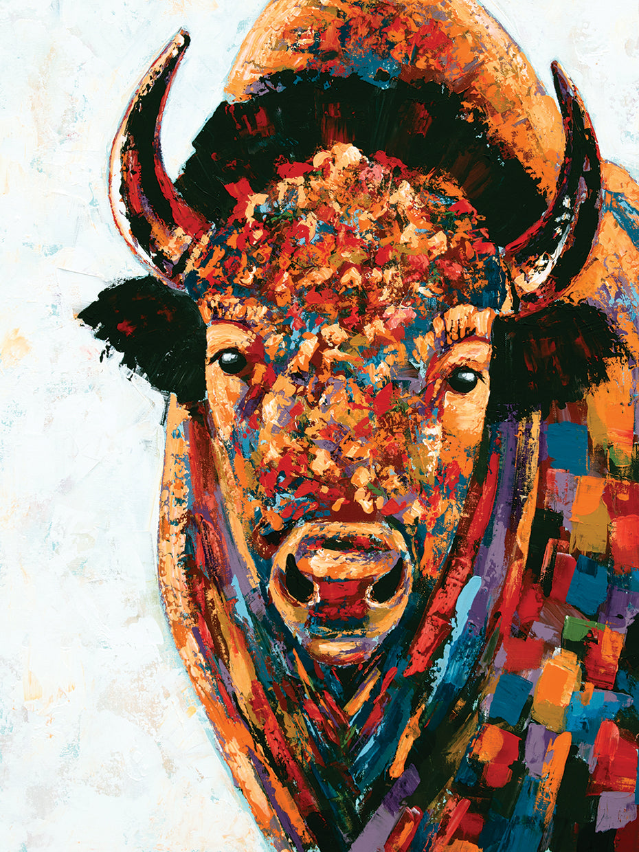 Autumn Bison
