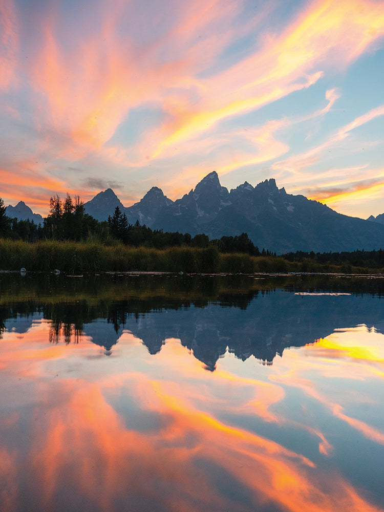 Fire in the Tetons