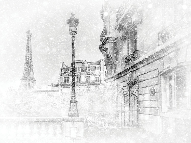 Eiffle Tower Scene Paris