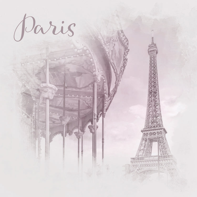 Paris Eiffel Tower in Blush I