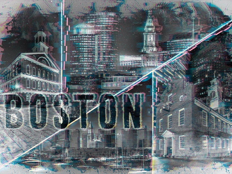 Boston collage