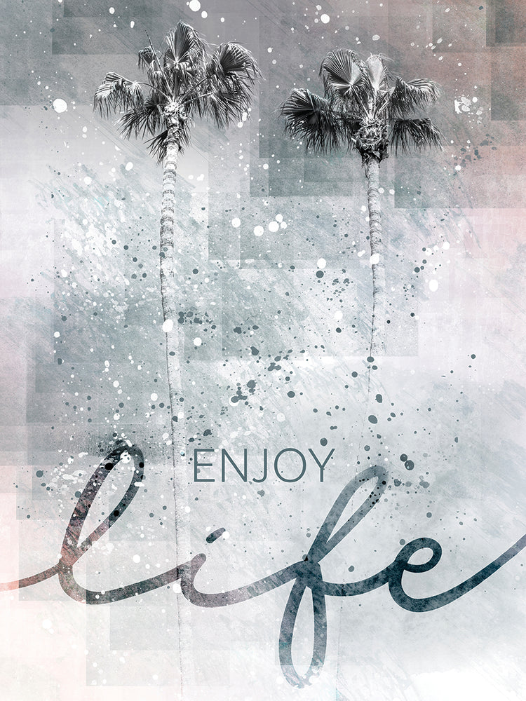 Idyllic palm trees | enjoy life