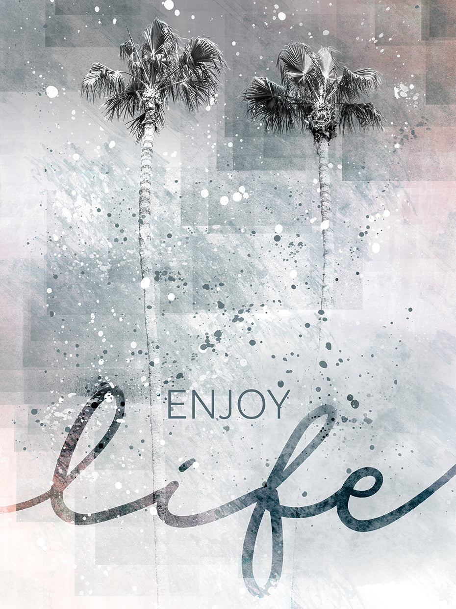 Idyllic palm trees | enjoy life