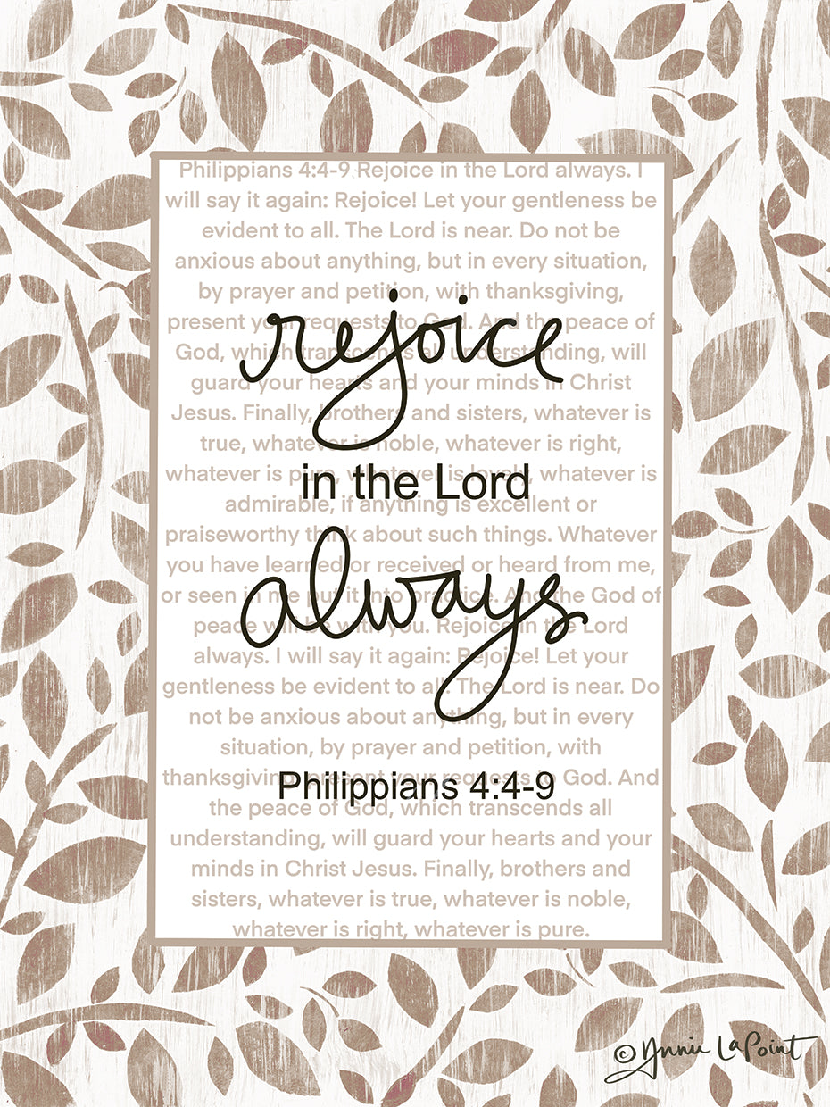 Rejoice in the Lord