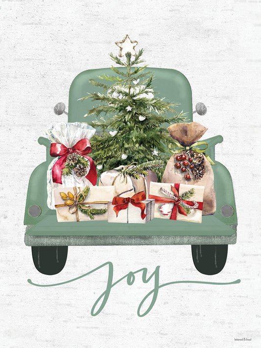 Christmas Farm Truck - Joy
