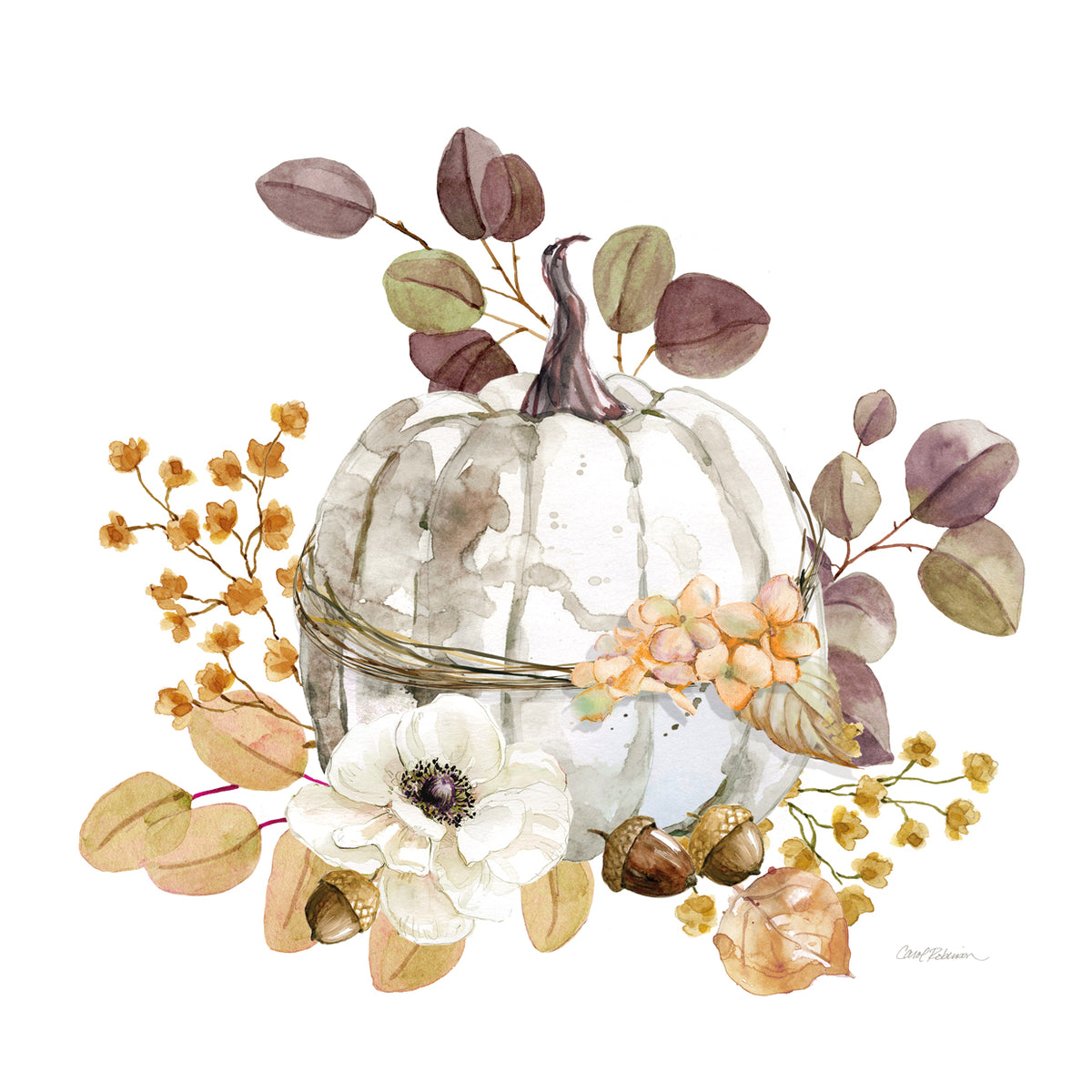 Autumn Beginnings Pumpkin I