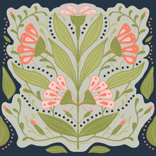 Pink Nouveau Tile