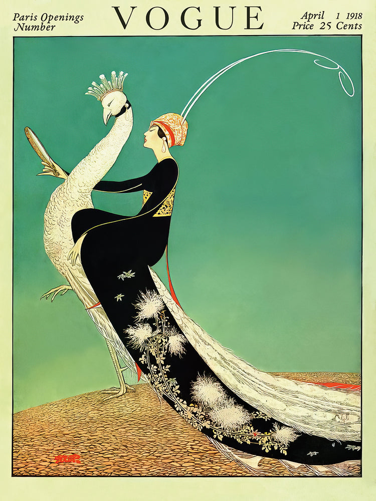 April Vintage Fashion Magazineby George Wolfe Plank