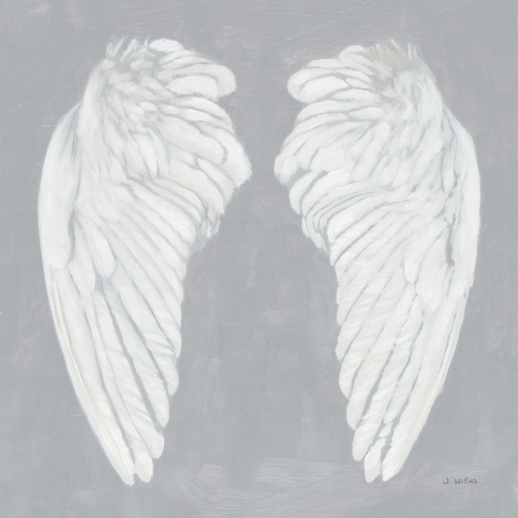 Wings I on Gray Flipped