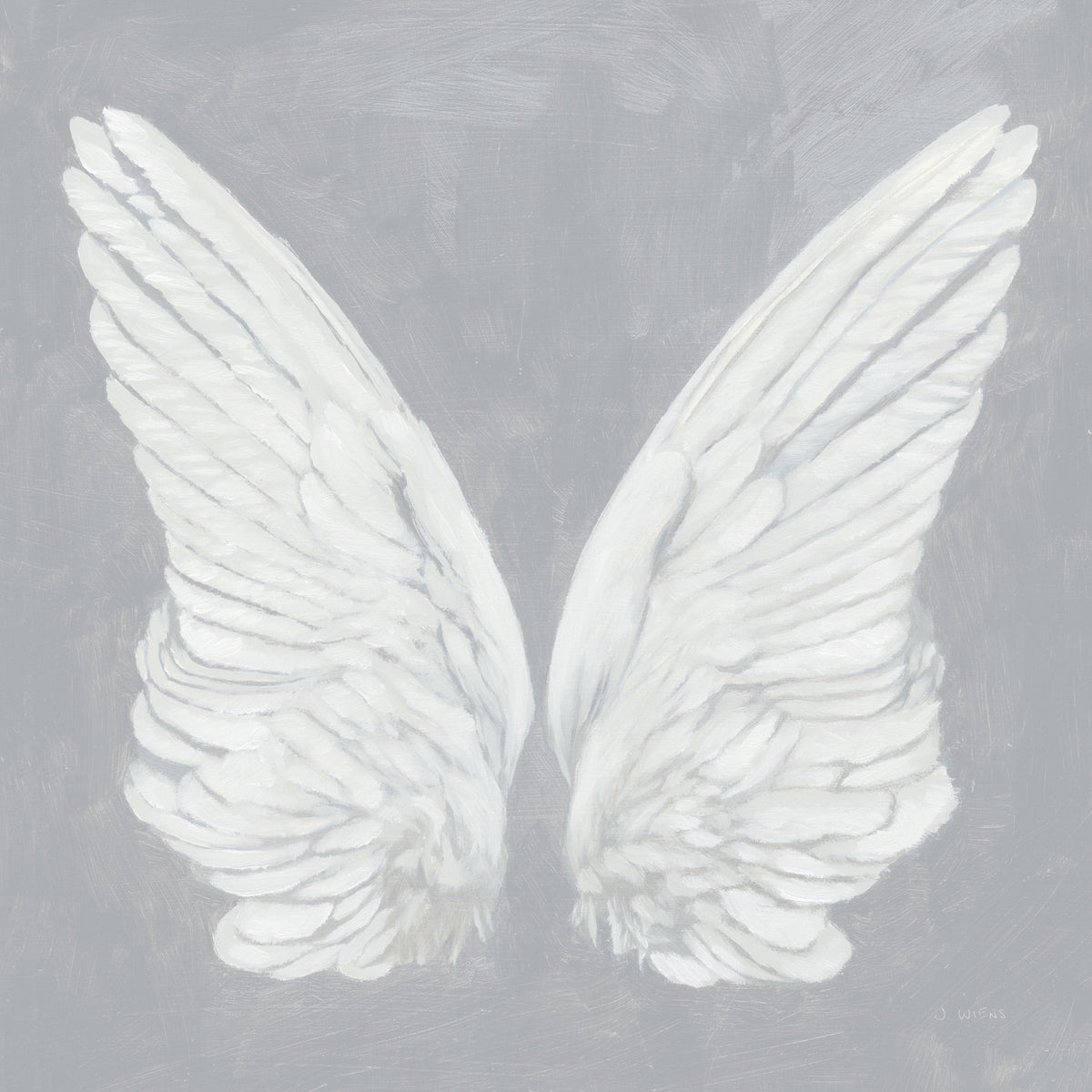 Wings I on Gray