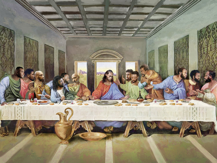 Last Supper Black