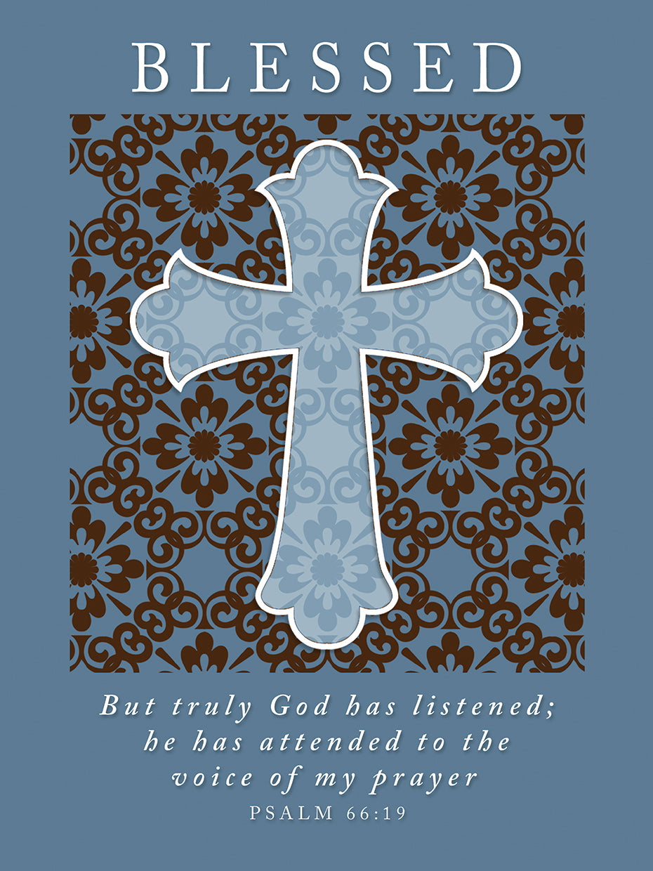Transparent Blessed Arch Wall Art by Willowbrook Fine Art | Fine Art Canvas