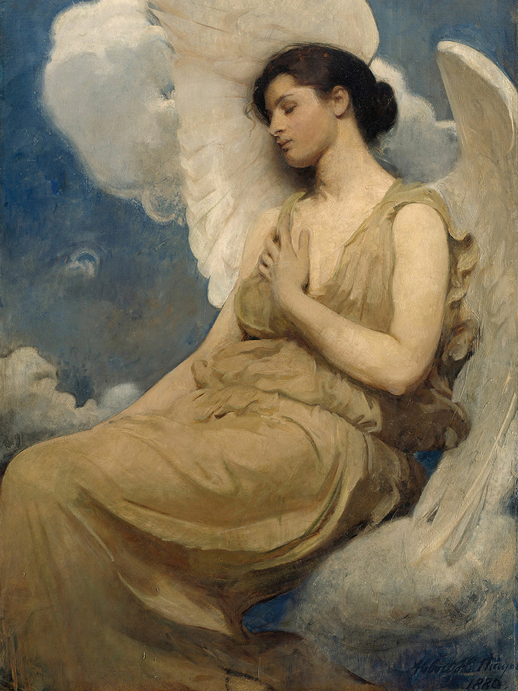 Winged Figure - Resting Angel