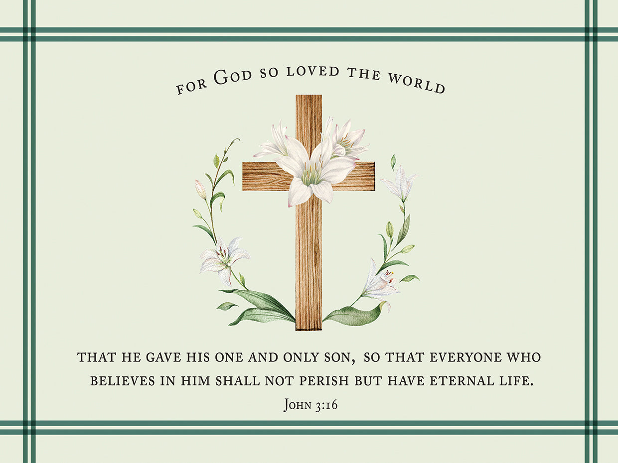 For God so Loved the World