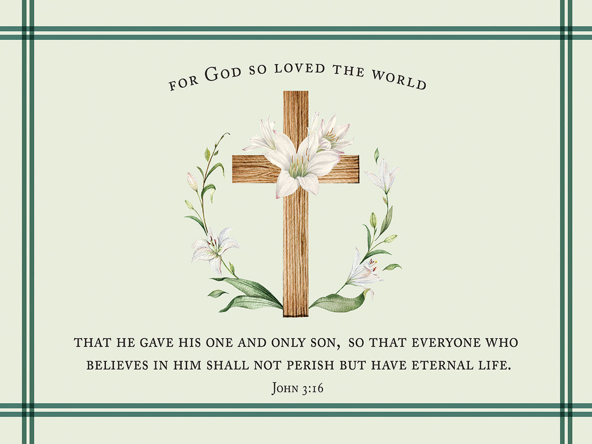 For God so Loved the World