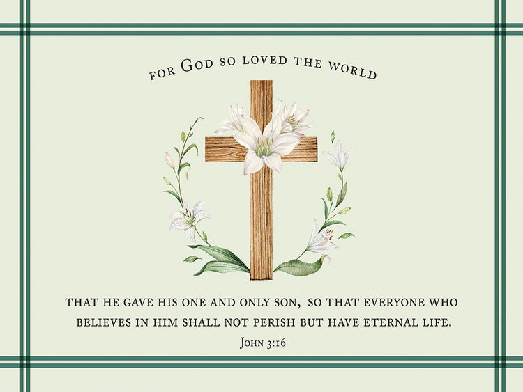 For God so Loved the World