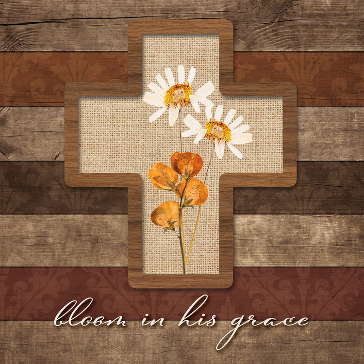 Bloom In His Grace Brown