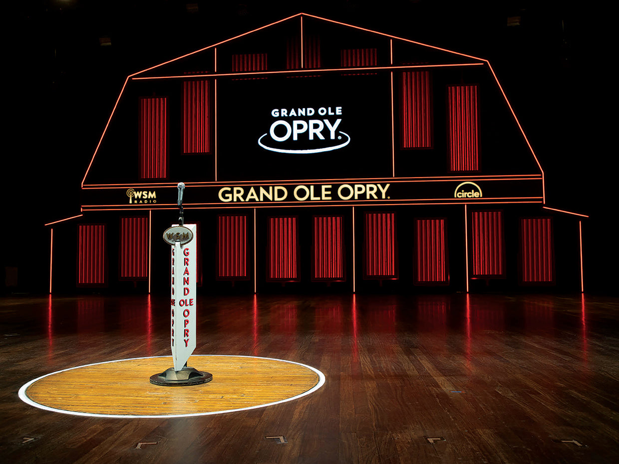 Grand Ole Opry Stage House Mic Circle