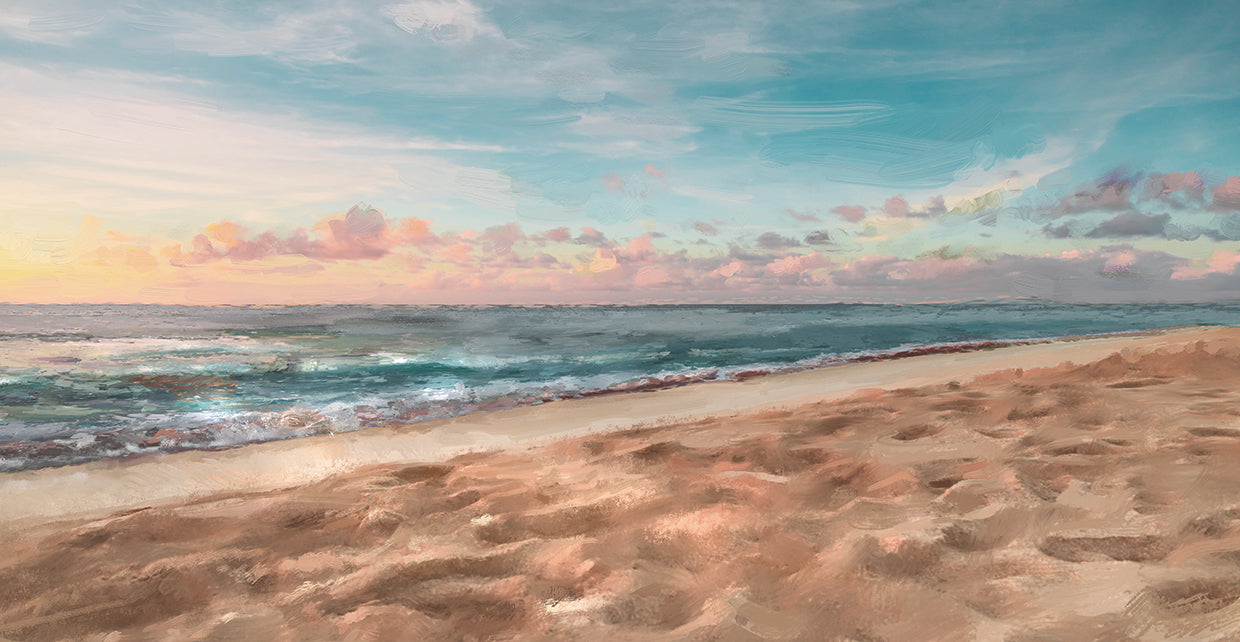 Beachy Pink Sunset