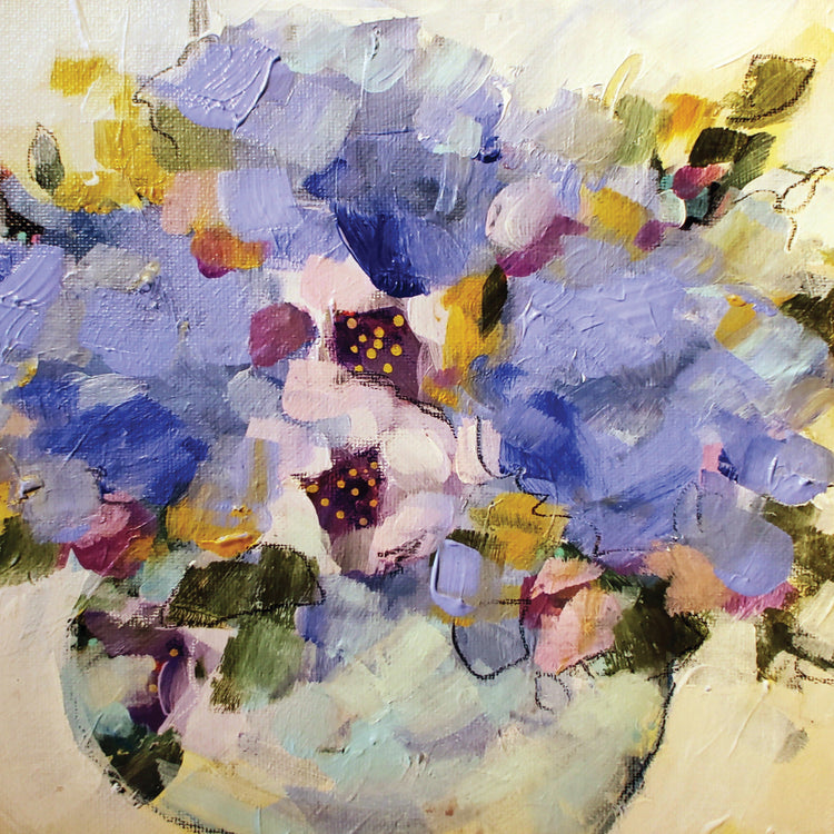 Hydrangea Abstract