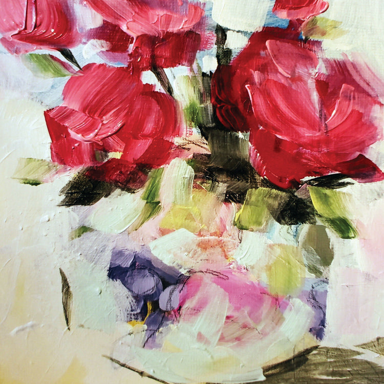 Red Roses Abstract