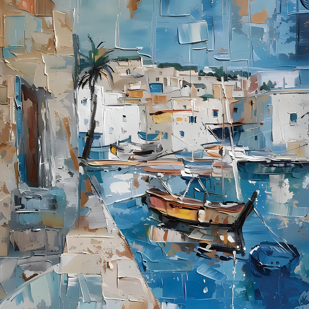 Boats In The Harbor 3