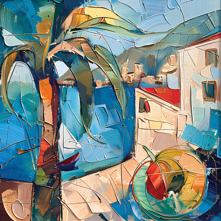 Mallorca Therapy Bright Abstraction