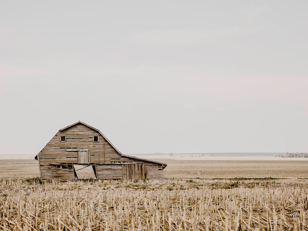 Leaning Barn