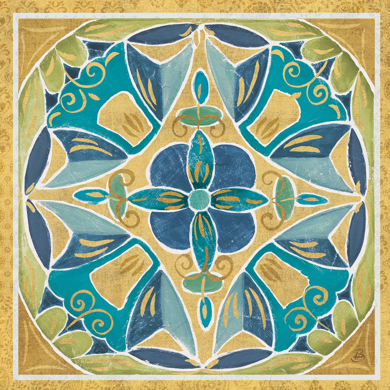 Free Bird Mexican Tiles III