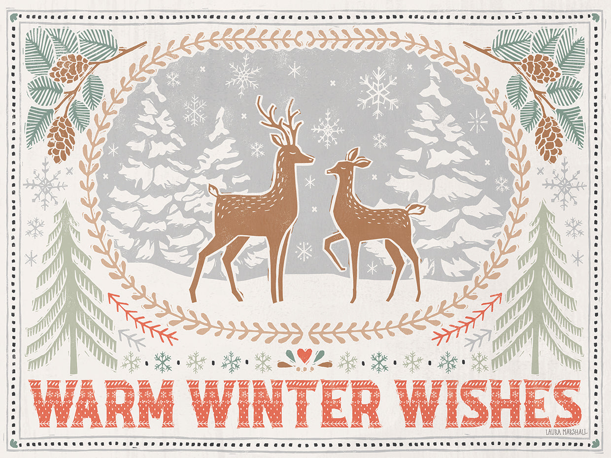 Frosty Forest I White