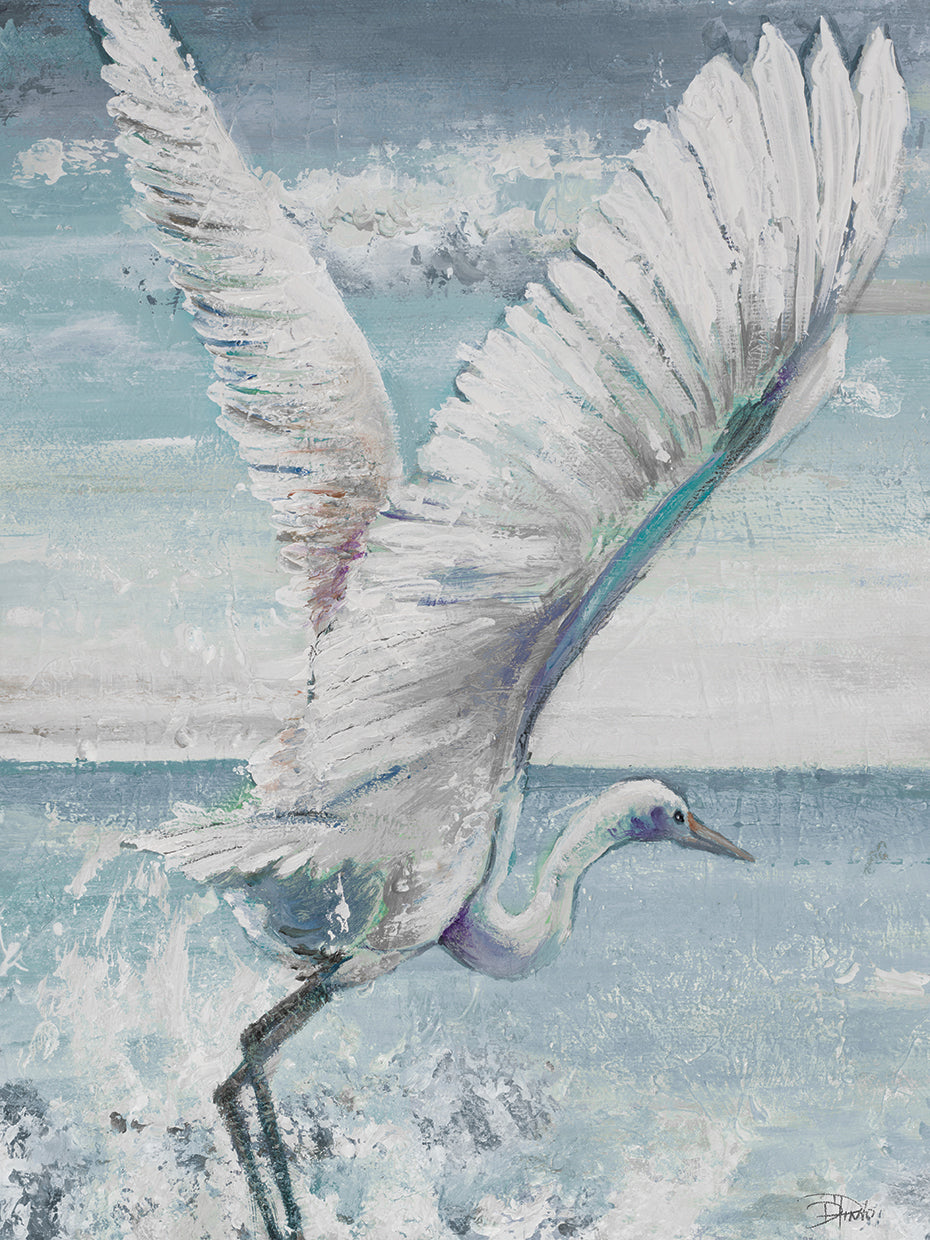 Great Egret Flying